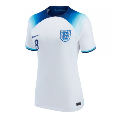 England Jordan Henderson #8 Hjemmedrakt Kvinner VM 2022 Kortermet England Jordan Henderson #8 Hjemmedrakt Kvinner VM 2022 Kortermet